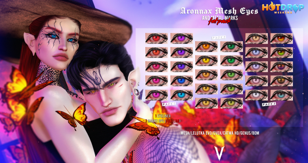 Aronnax Eyes - BOM/Catwa/EvoX/Genus