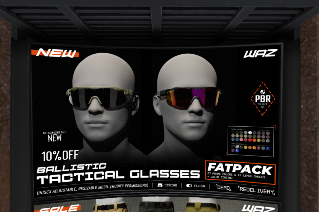 Ballistic Tactical Glasses, L$629