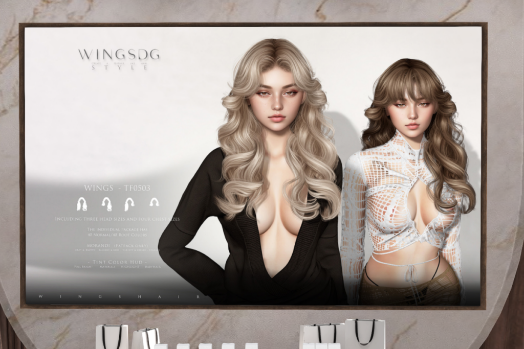 TF0503 Hair, L$320 each/L$900 FP