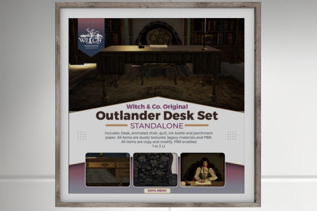 Outlander Desk Decor Set, L$549