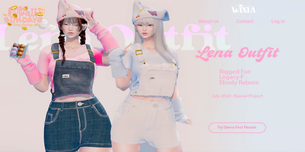 Lena Outfit - Legacy/Reborn	&lt;a href=&quot;https://maps.secondlife.com/secondlife/Baboo/168/159/1301&quot;&gt;Teleport&lt;/a&gt;