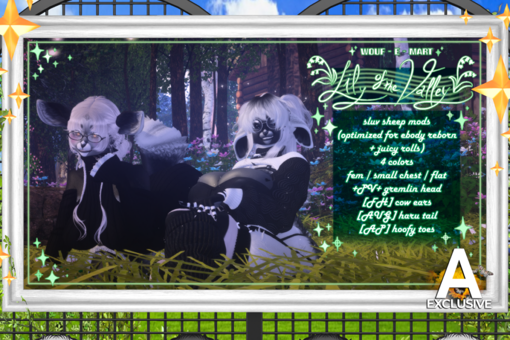 Lily of the Valley Mod Kit - BOM/Pretty Vile Gremlin, L$800 each