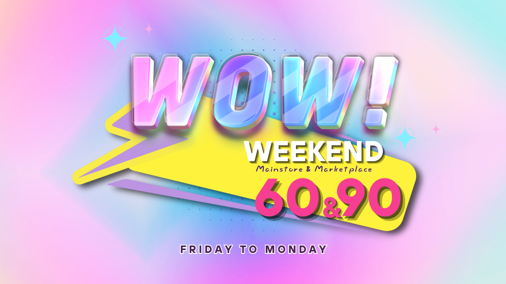 YOU DON’T WANT TO PROCRASTINATE. GET THESE WOW WEEKEND HOT SALES!