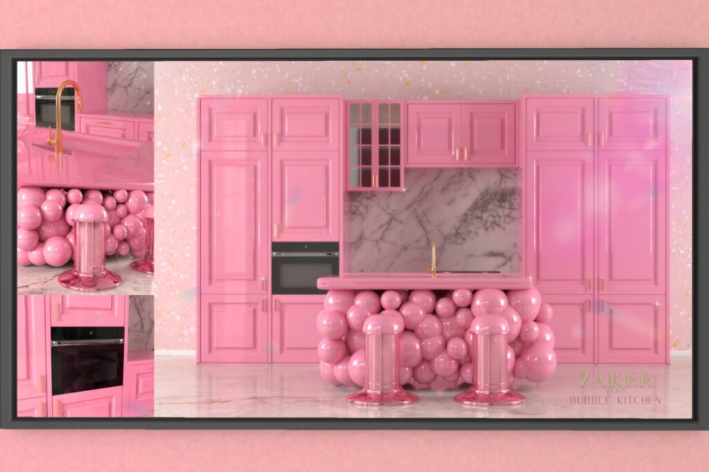 Bubble Kitchen Decor Set, L$550-L$750 each/L$950 PG FP/L$1250 Adult FP