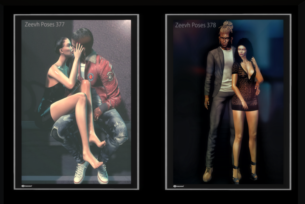 377 Couples Pose &amp; 378 Couples Pose, L$149 each