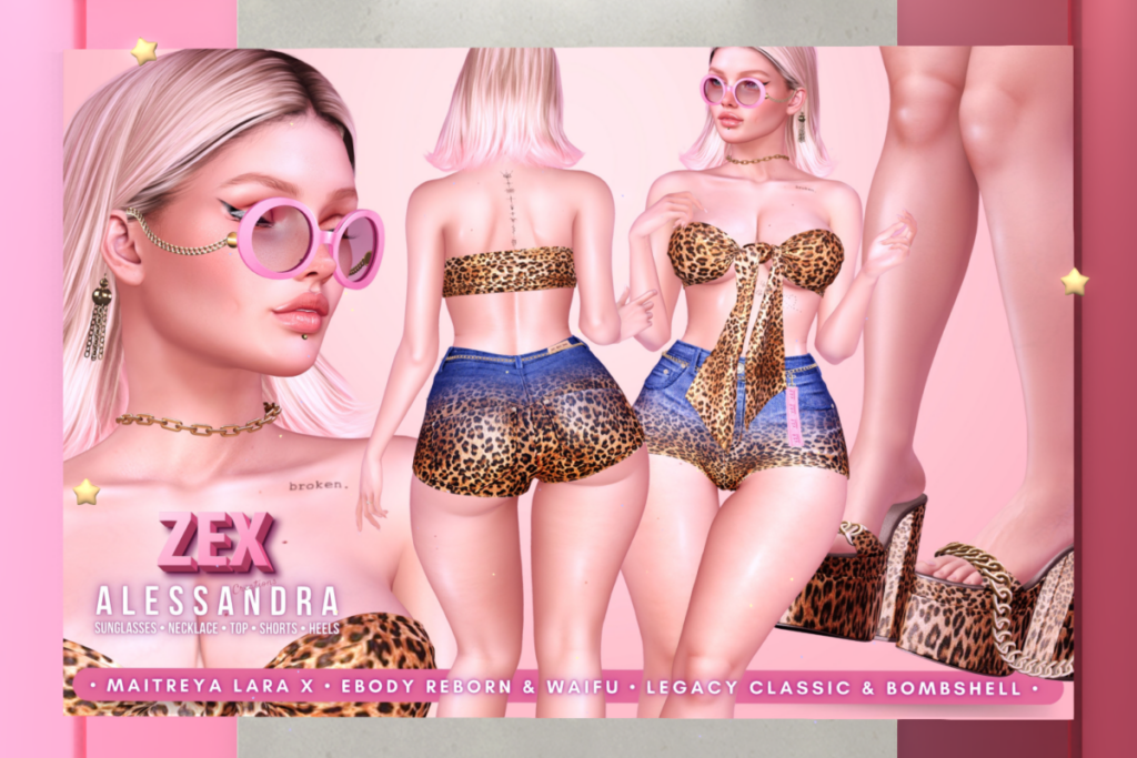 Alessandra Outfit - Legacy/MaitreyaX/Reborn/+mods, L$88 each/L$388 FP