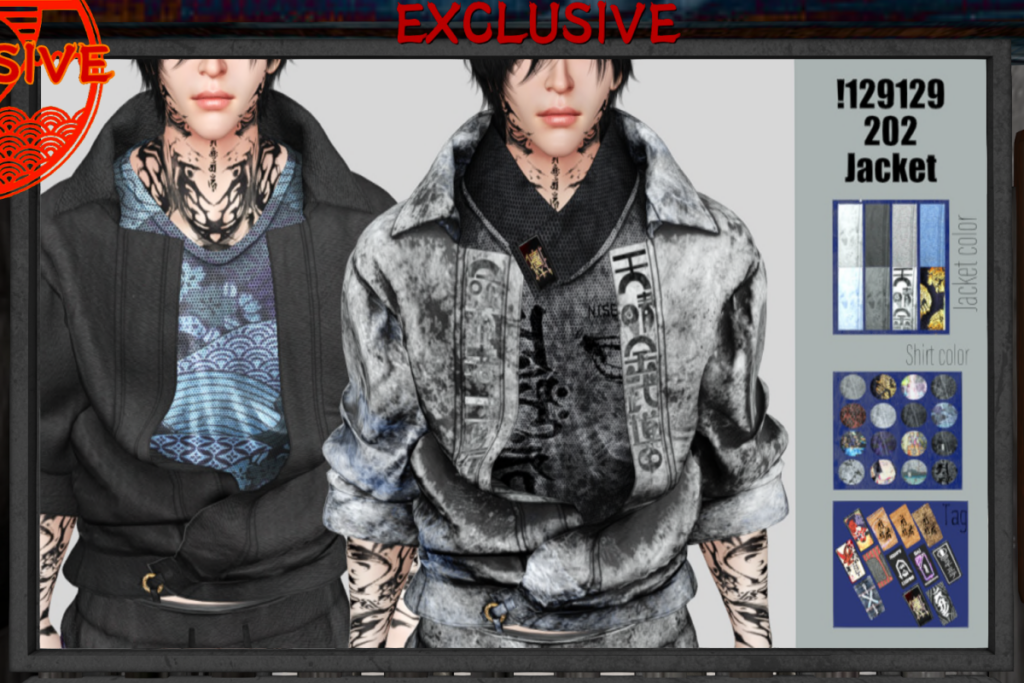 202 Jacket - Fits Not Listed, L$450