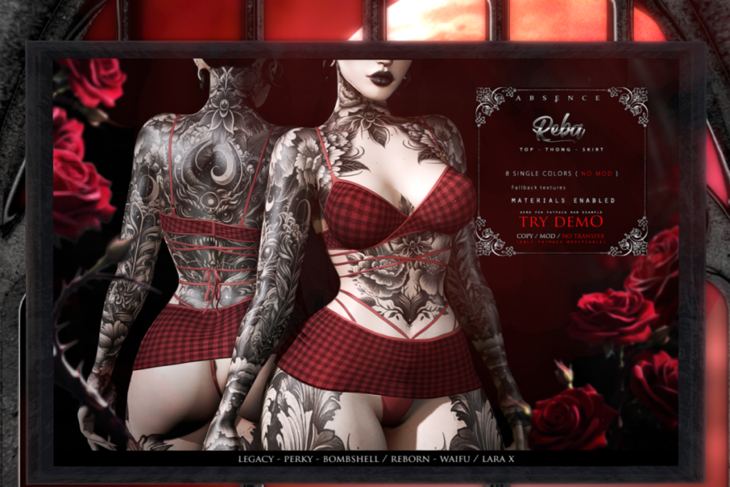 Nora Set - Legacy/MaitreyaX/Reborn/+mods, L$285 each/L$1140 FP