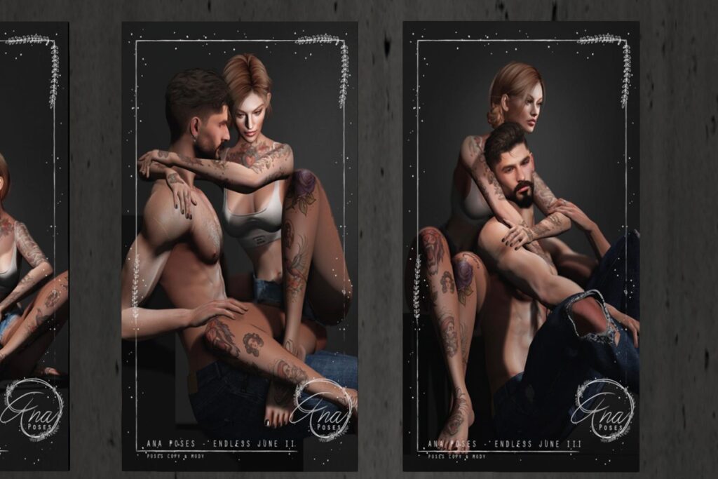 Endless June II &amp; Endless June III Poses, L$275 each