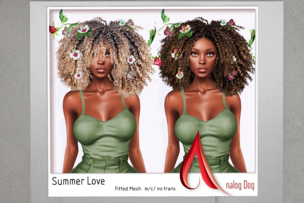 Summer Love Hairstyle, L$300-L$400 each, L$1200 FP