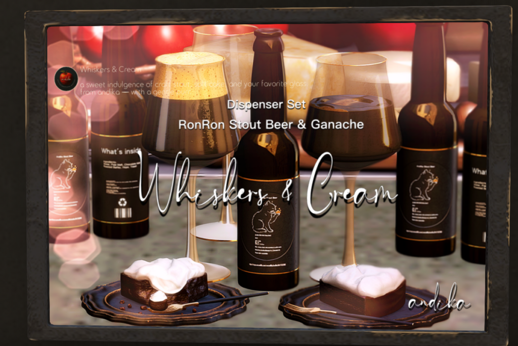 Whiskers &amp; Cream, L$298