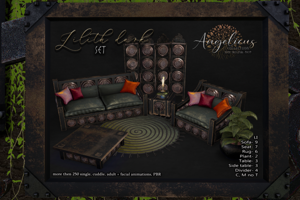 Lilith Dark Set, L$938