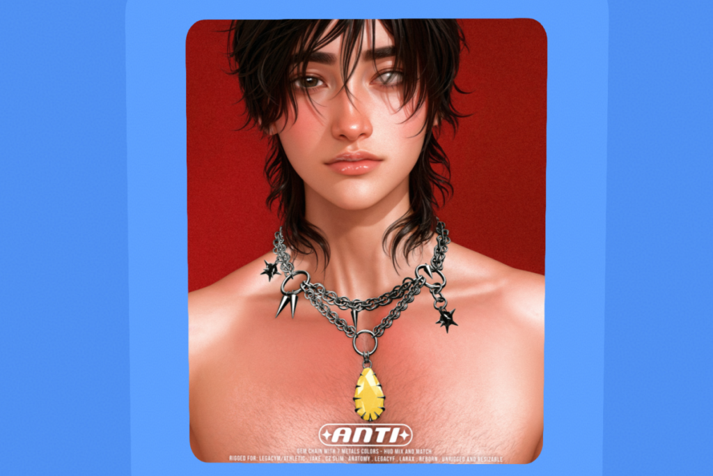 Ninesins Gem Chain Set - See ad for fits, L$359