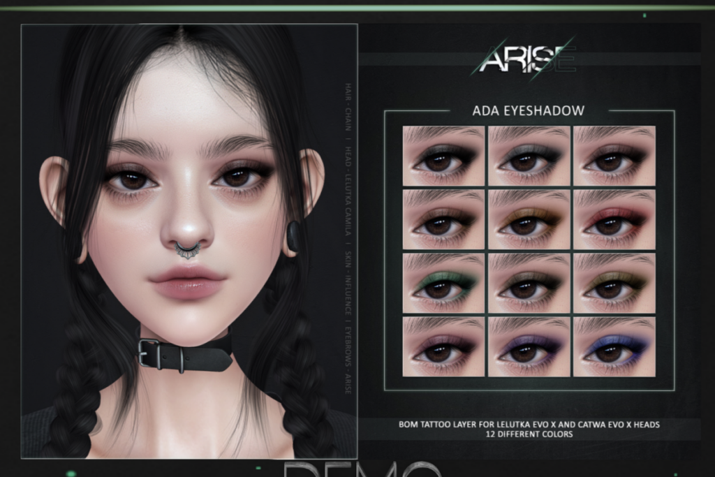 Ada Eyeshadow - CatwaX/EvoX, L$269