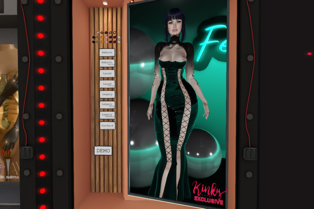 Estela Dress - Legacy/MaitreyaX/Reborn/+mods, L$575 each/L$2175 FP