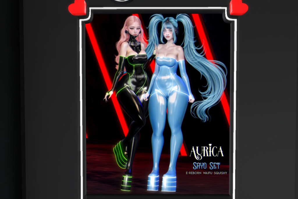 Sayo Set - Reborn/+mods, L$249 each/L$1149 FP