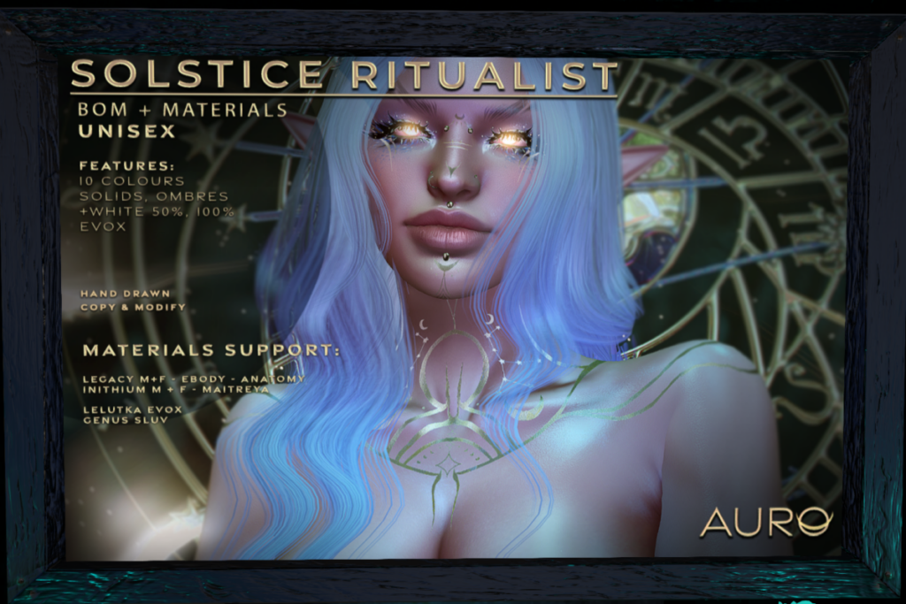 Ritualist Marks &amp; Materials - BOM, L$450