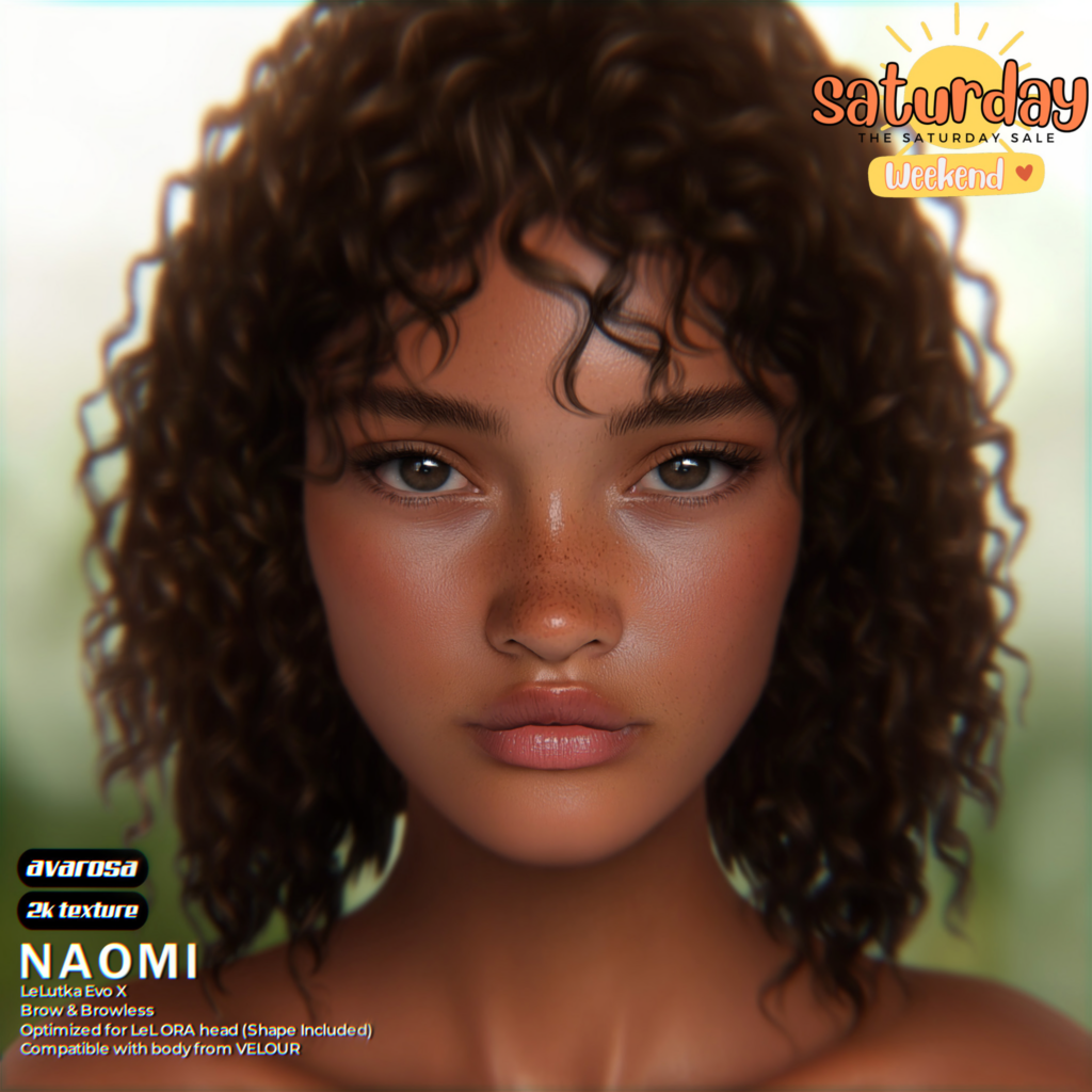 Namoi Skin - EvoX	&lt;a href=&quot;http://maps.secondlife.com/secondlife/Sandy%20Creek/192/188/368&quot;&gt;Teleport&lt;/a&gt;