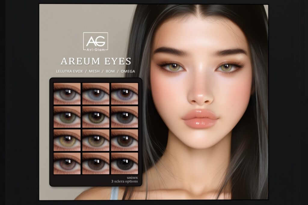 Aureum Eyes - BOM/EvoX/Mesh/Omega, L$399 FP