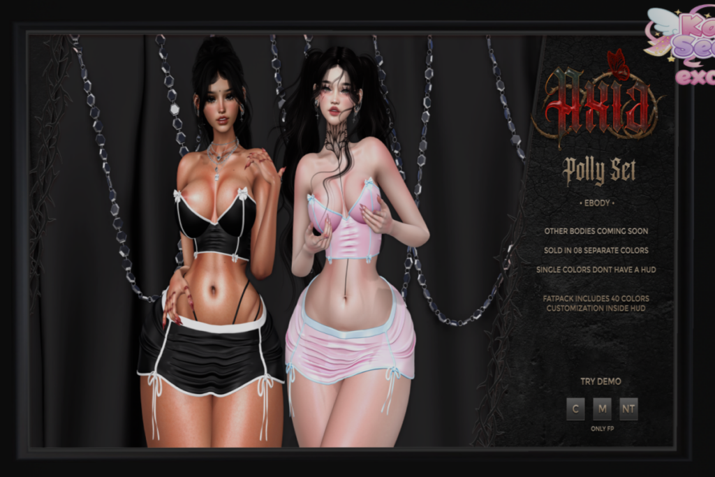 Polly Set - Reborn, L$350 each/L$1250 FP