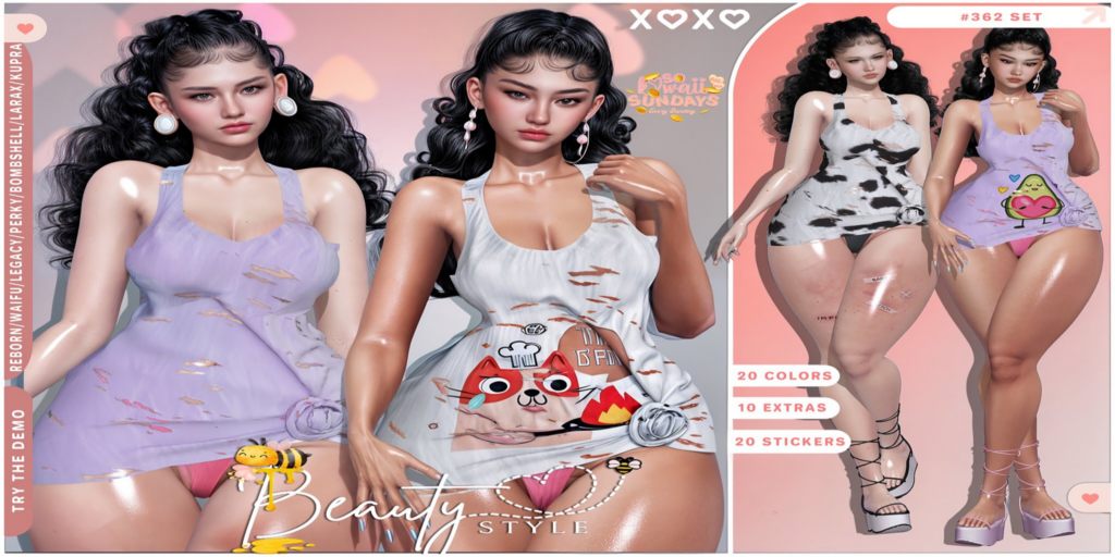 362 Set - Inithum/Legacy/MaitreyaX/Reborn/+mods	&lt;a href=&quot;http://maps.secondlife.com/secondlife/Axell/169/50/1569&quot;&gt;Teleport&lt;/a&gt;