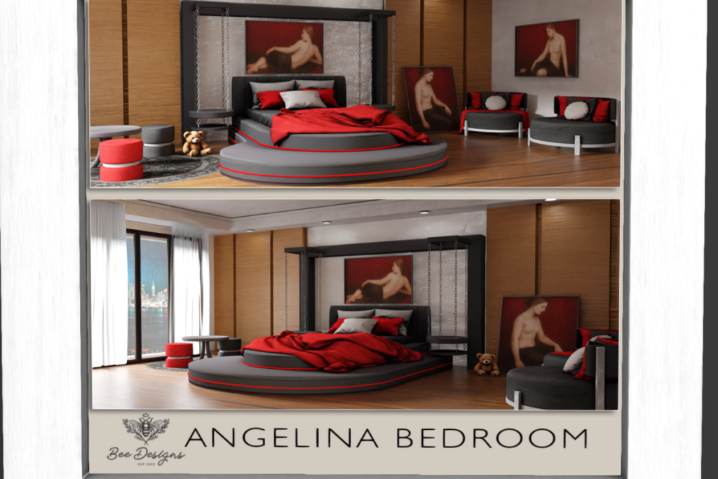 Angelina Bedroom, L$2000