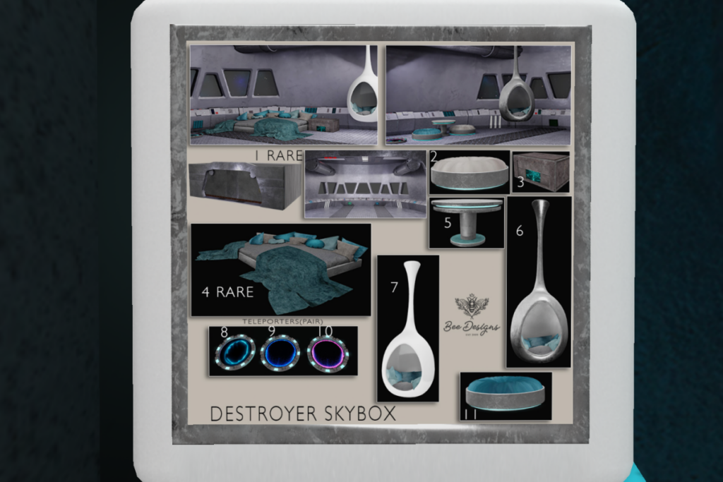 Destroyer Skybox, L$59 per pull