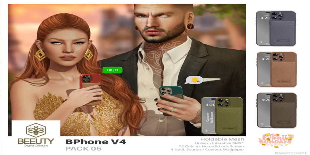Bphone V4 Holdable	&lt;a href=&quot;http://maps.secondlife.com/secondlife/Northwich%20Land/12/213/21&quot;&gt;Teleport&lt;/a&gt;