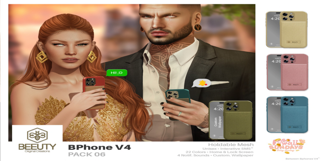 Bphone V4 Holdable	&lt;a href=&quot;http://maps.secondlife.com/secondlife/Northwich%20Land/12/213/21&quot;&gt;Teleport&lt;/a&gt;
