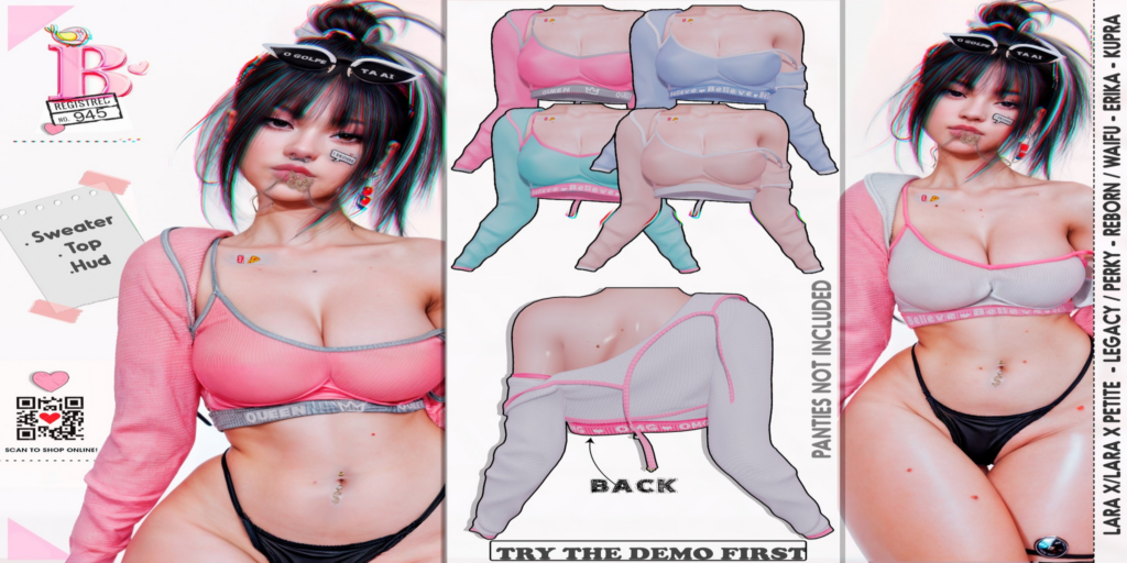 945 Outfit - Erika/Inithium/Legacy/MaitreyaX/Reborn/+mods	&lt;a href=&quot;http://maps.secondlife.com/secondlife/Bliss%20Kingdom/42/150/2001&quot;&gt;Teleport&lt;/a&gt;