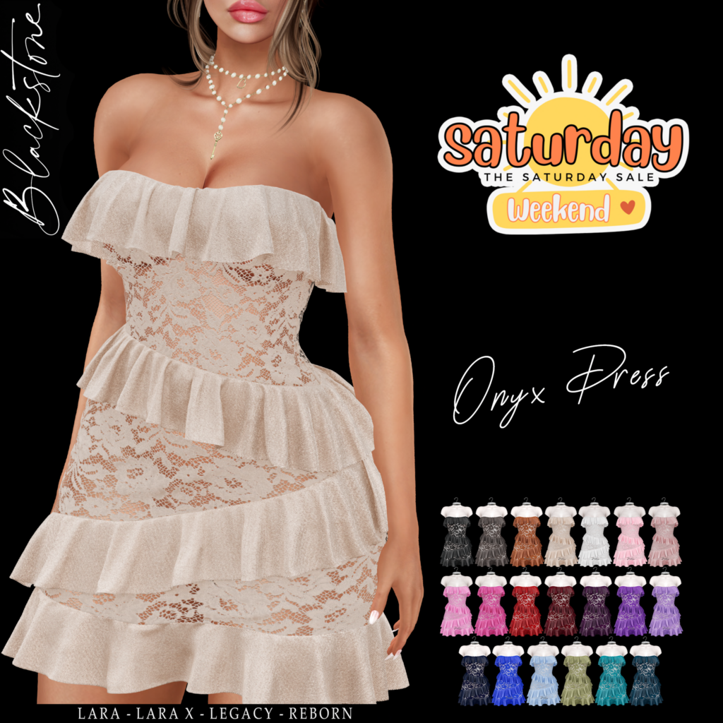 Onyx Dress - Legacy/Maitreya/Reborn/+mods	&lt;a href=&quot;http://maps.secondlife.com/secondlife/Fine/128/98/22&quot;&gt;Teleport&lt;/a&gt;