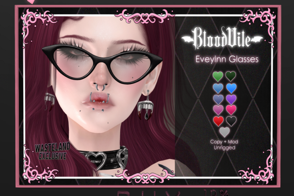 Evelynn Glasses, L$300