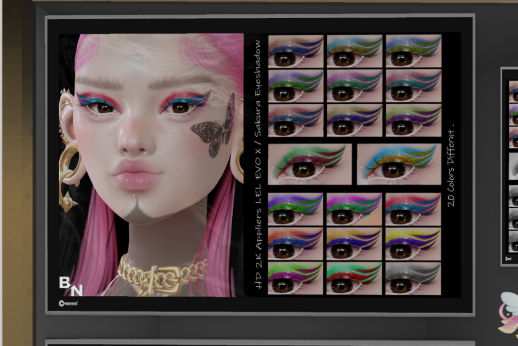 Sakura Eyeshadow - EvoX, L$300