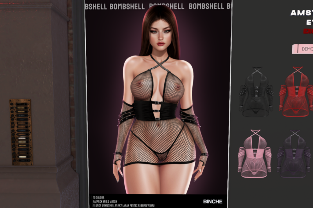 Binche Dress - Legacy/MaitreyaX/Reborn/+mods, L$310 each/L$1990 FP