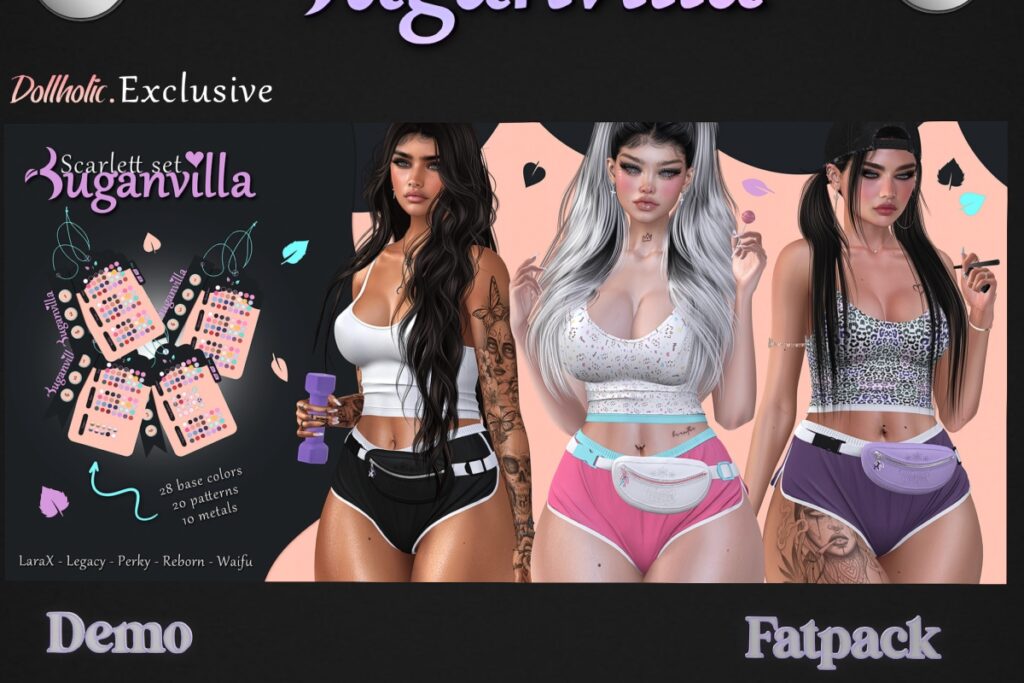 Scarlett Set - Legacy/MaitreyaX/Reborn/+mods, L$399 each/L$1799 FP