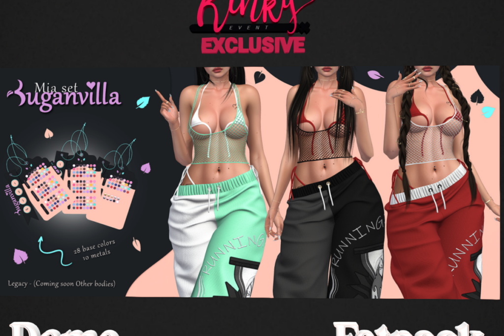 Mia Set - Legacy, L$439 each/L$1899 FP