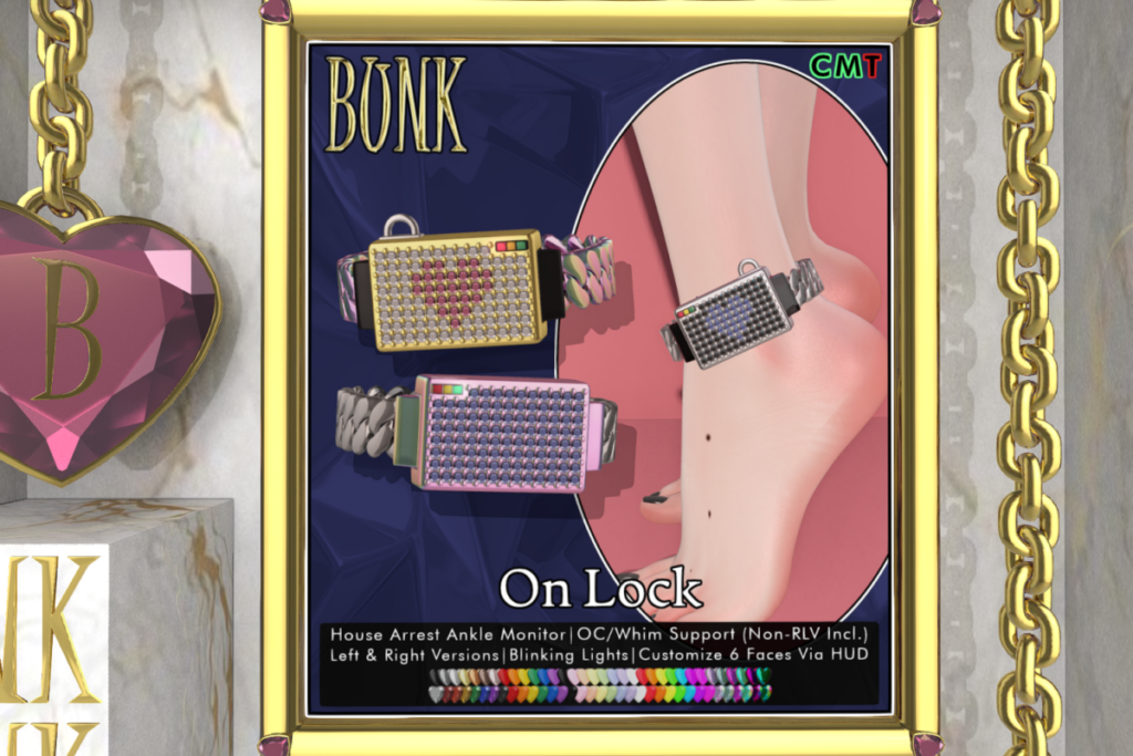 On Lock House Arrest Ankle Monitor, L$499