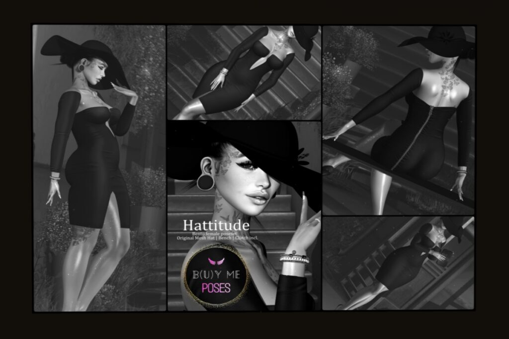 Hattitude Poses &amp; Props, L$350