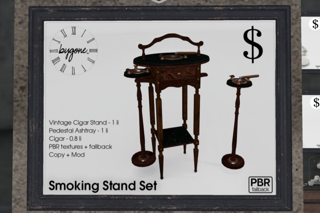 Smoking Stand Set, L$499