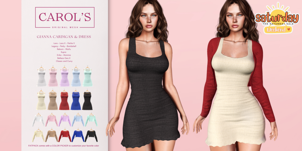 Gianna Outfit - Erika/GenX/Inithium/Legacy/Maitreya/Reborn/+mods	&lt;a href=&quot;http://maps.secondlife.com/secondlife/Nadezhda/135/131/23&quot;&gt;Teleport&lt;/a&gt;