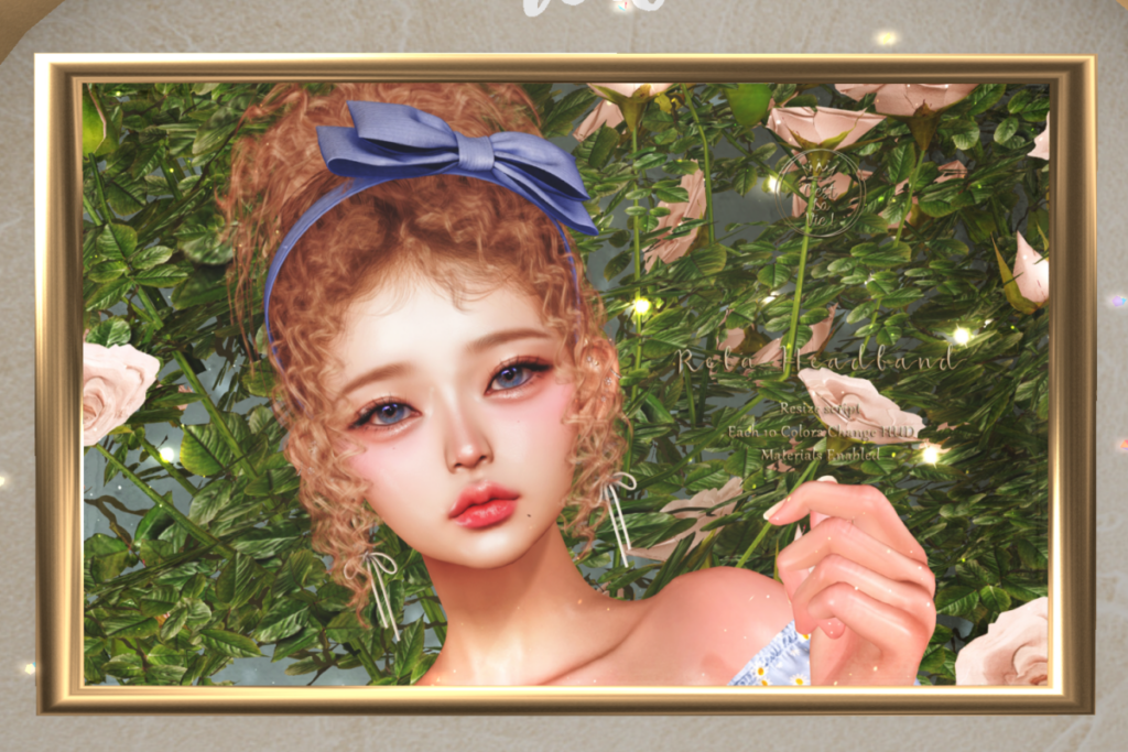 Reba Headband	&lt;a href=&quot;http://maps.secondlife.com/secondlife/Harlman/188/18/52&quot;&gt;TELEPORT&lt;/a&gt;