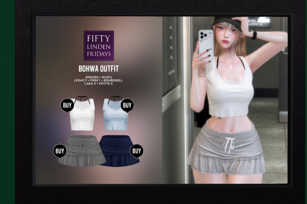 Bohwa Outfit - Legacy/MaitreyaX/Reborn/+mods	&lt;a href=&quot;https://maps.secondlife.com/secondlife/Dear/124/250/802&quot;&gt;Teleport&lt;/a&gt;