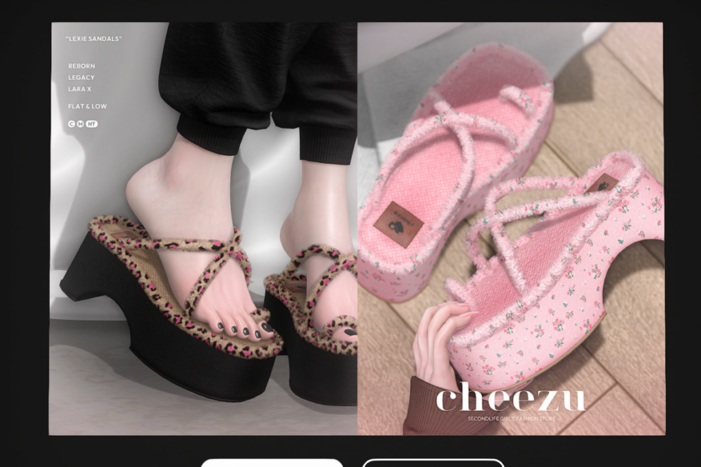 Lexie Sandal - Legacy/MaitreyaX/Reborn, L$399