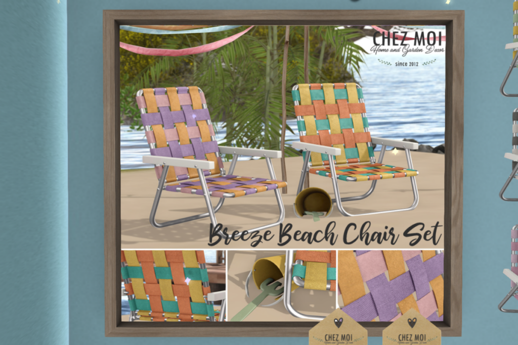 Beach Chair, L$239-L$440 each