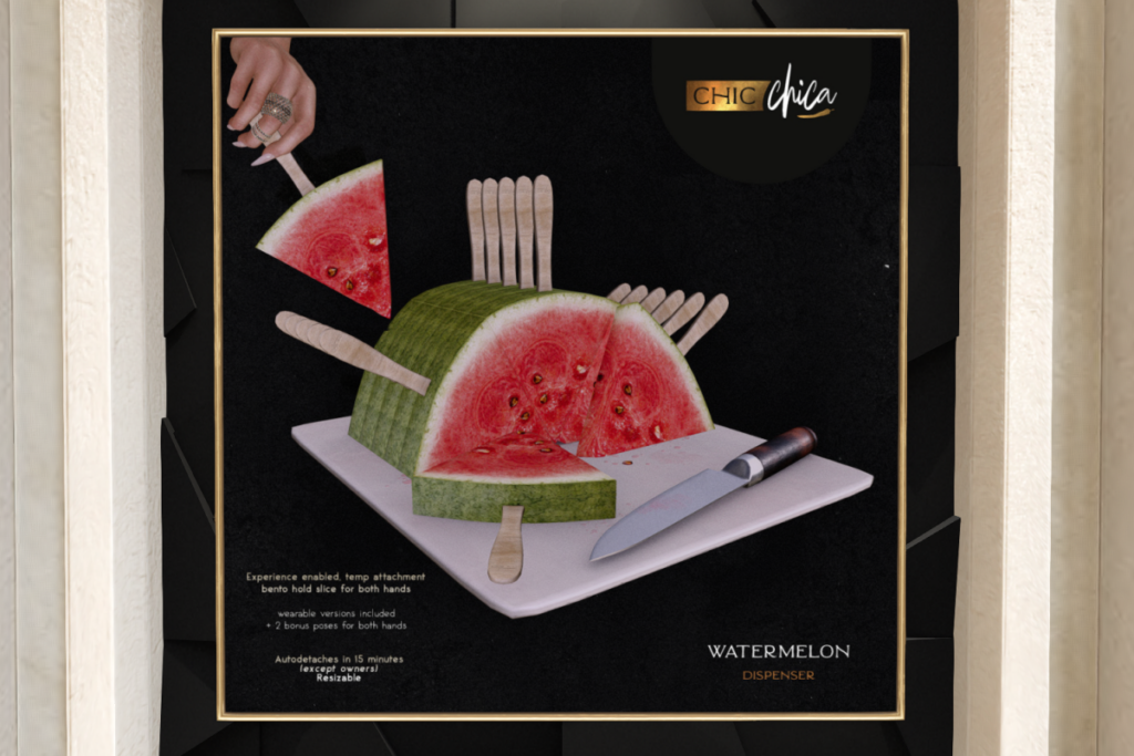 Watermelon Dispenser, L$299