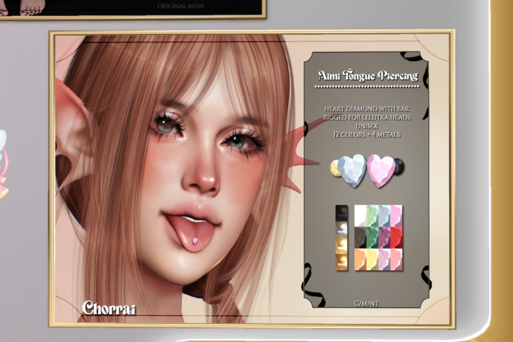 Aimi Tongue Piercing - EvoX, L$300