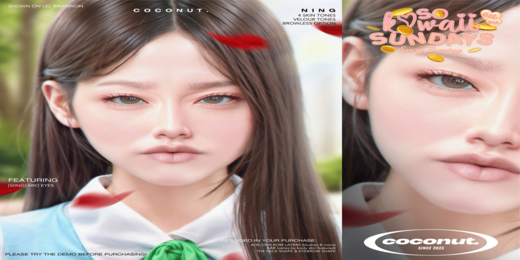 Ning Skin - EvoX	&lt;a href=&quot;http://maps.secondlife.com/secondlife/Prince%20Island/161/242/801&quot;&gt;Teleport&lt;/a&gt;