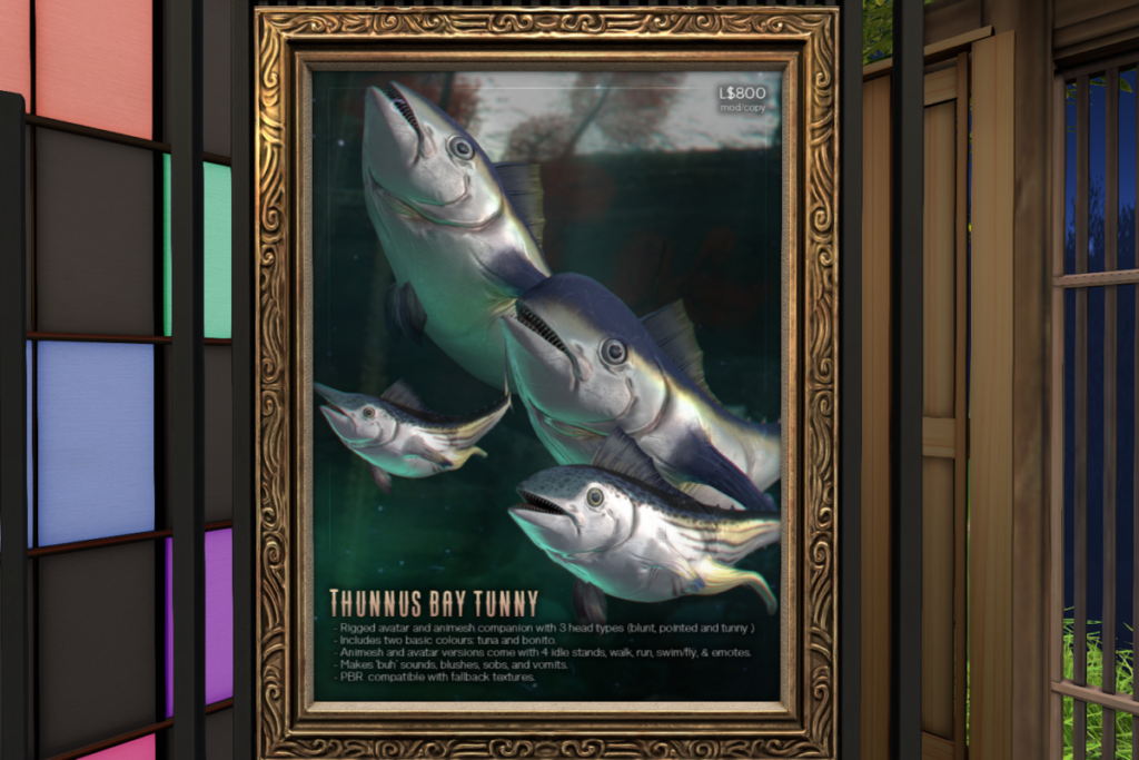 Thunnus Bay Tunny Lad Companion + Avatar, L$800