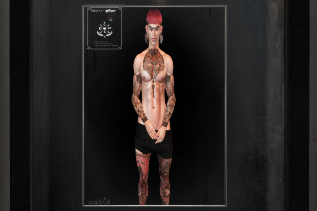 Gusu Tattoo - BOM, L$300