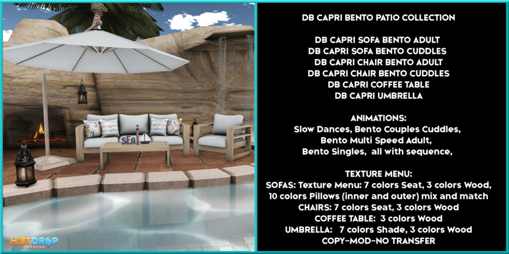 DB Capri Patio Collection